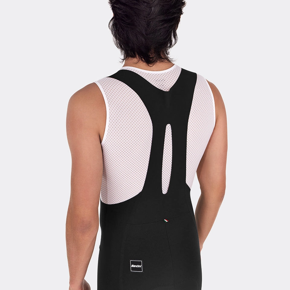 Santini Unico Edge bib short - Black