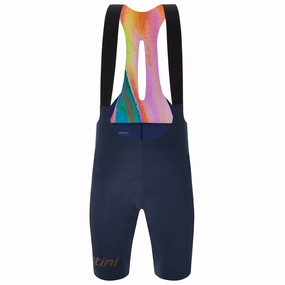 Santini Unico Edge bib short - Blue