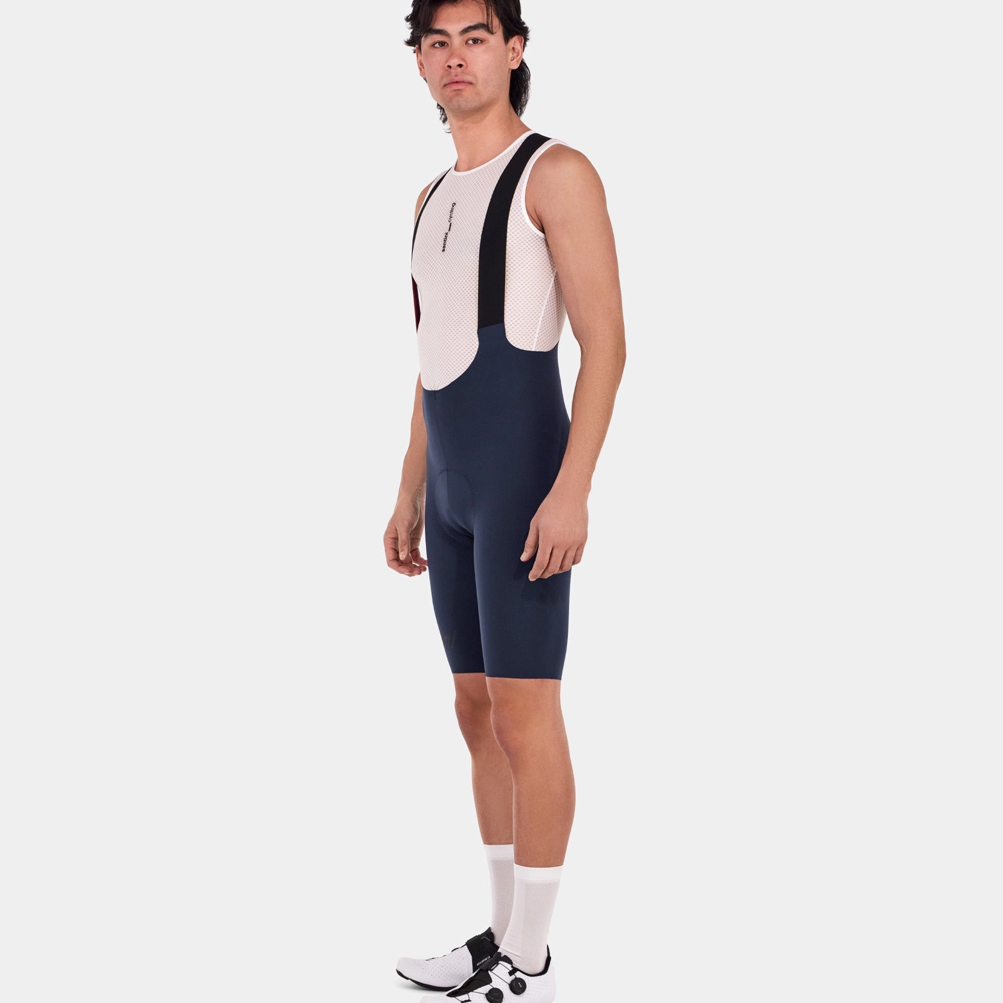 Santini Unico Edge bib short - Blue