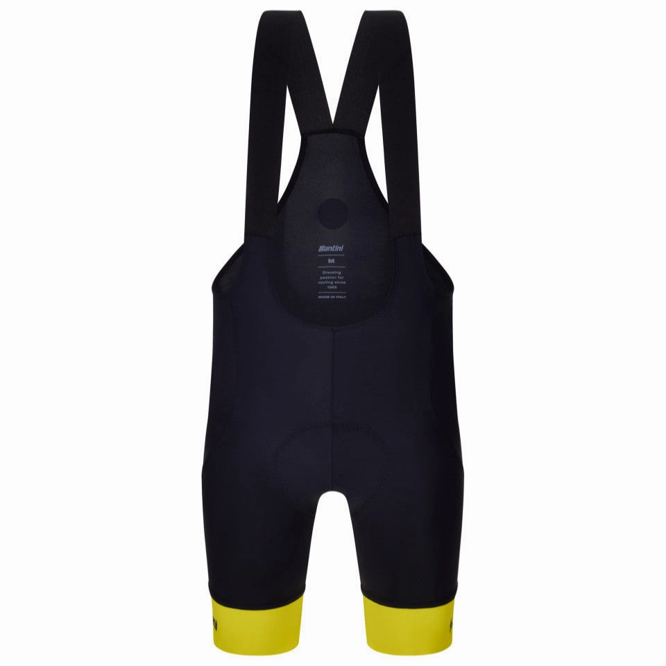 Santini Yellow Tour de France bib shorts 2025 