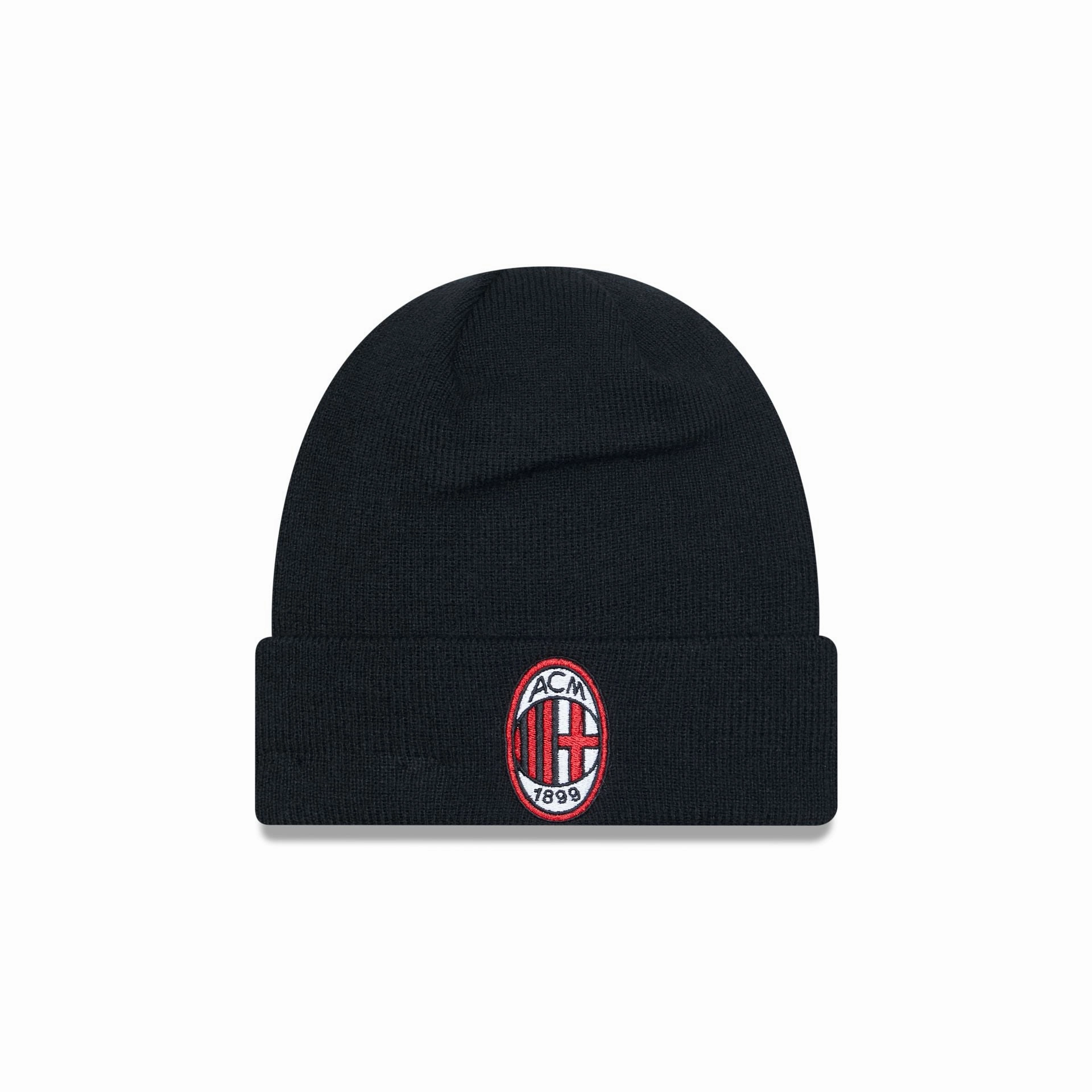 Ac Milan Black Cuff Knit Beanie Hat Daily Hot Deal Trending Savings Now