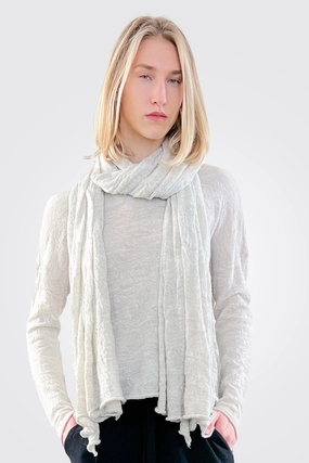 Last Chance Steal Scarf - Pearl