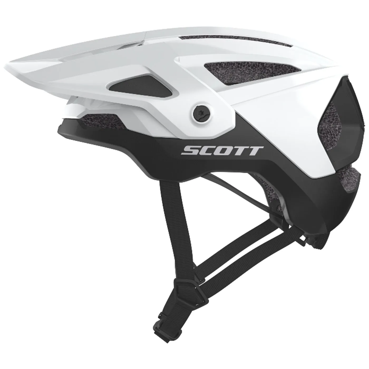 Scott Stego Plus helmet - White black