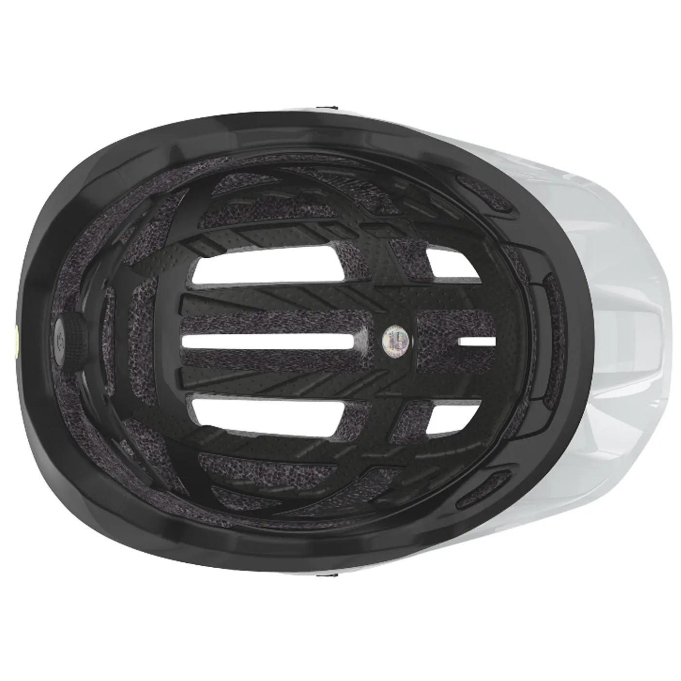Scott Stego Plus helmet - White black