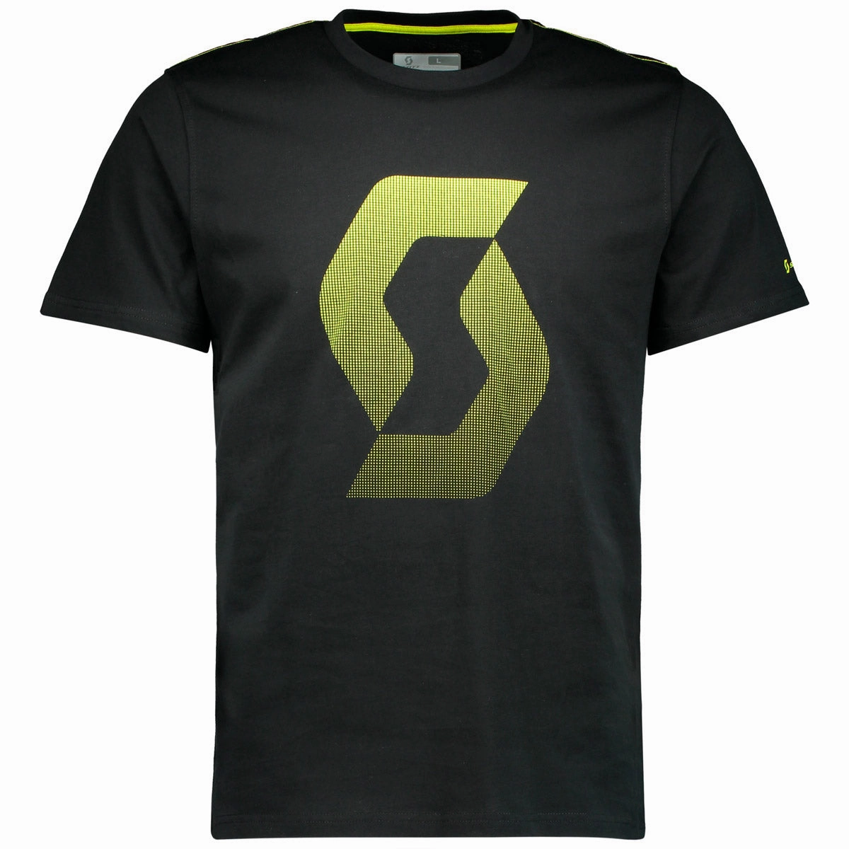 Scott CO Icon Factory Team t-Shirt - Black yellow