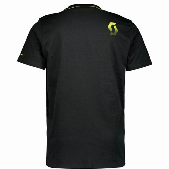 Scott CO Icon Factory Team t-Shirt - Black yellow