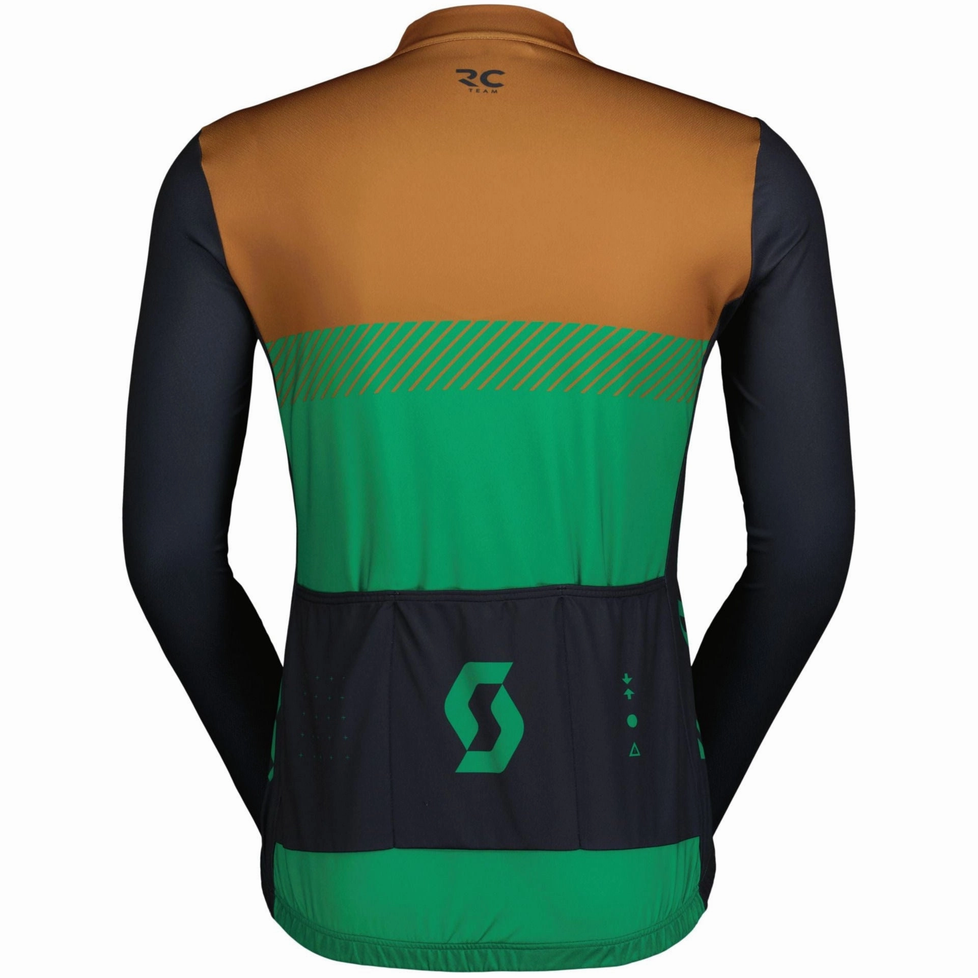 Scott RC Team long sleeves jersey - Brown green