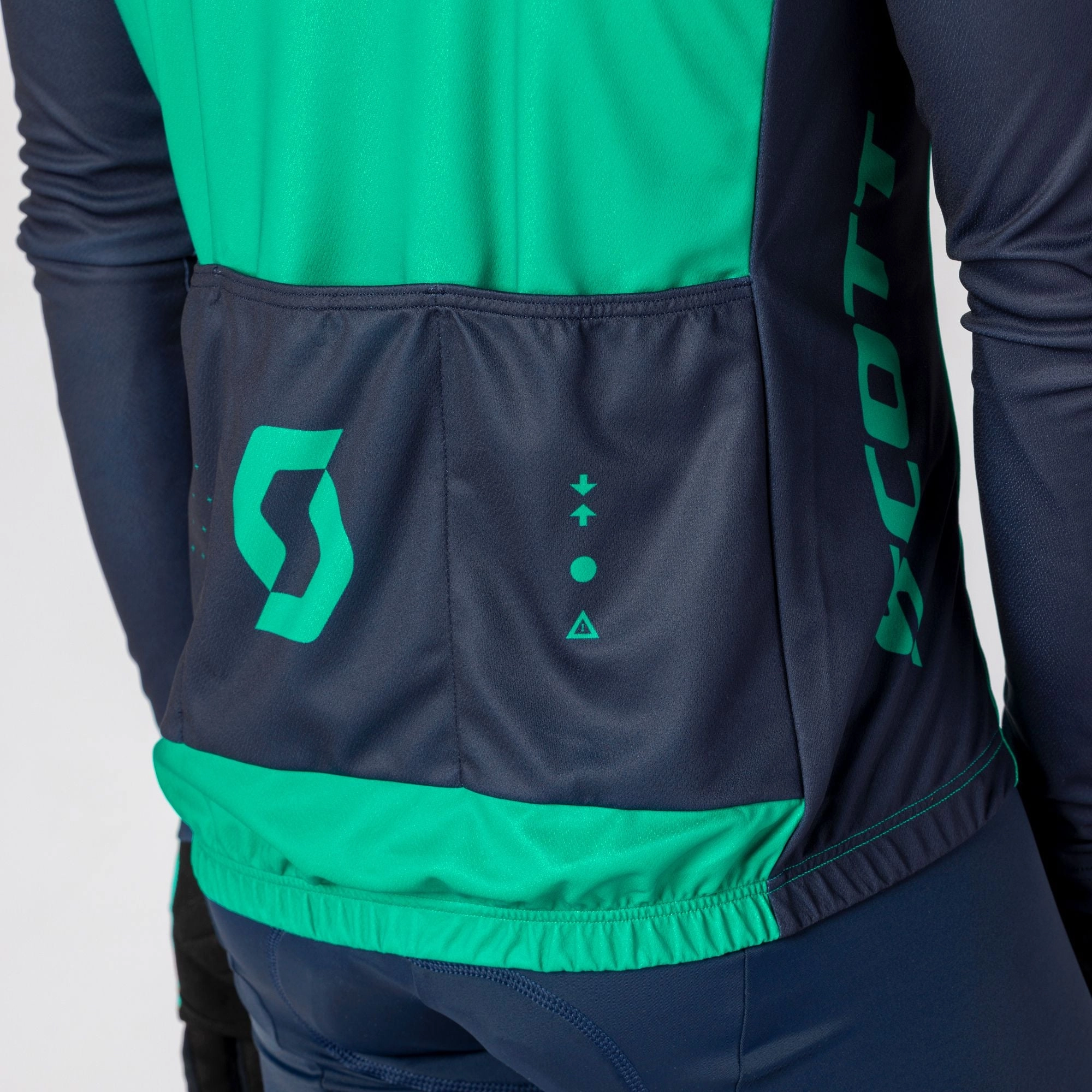 Scott RC Team long sleeves jersey - Brown green