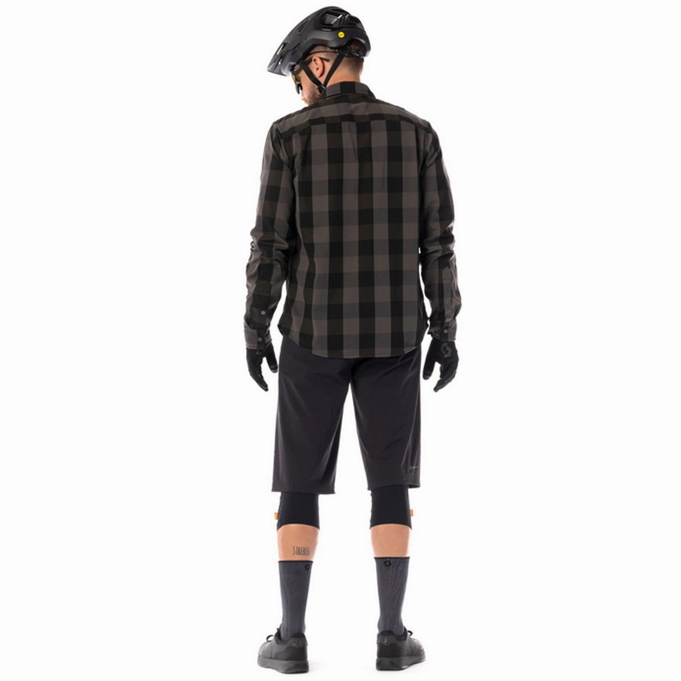 Scott Trail Flow Check shirt - Green