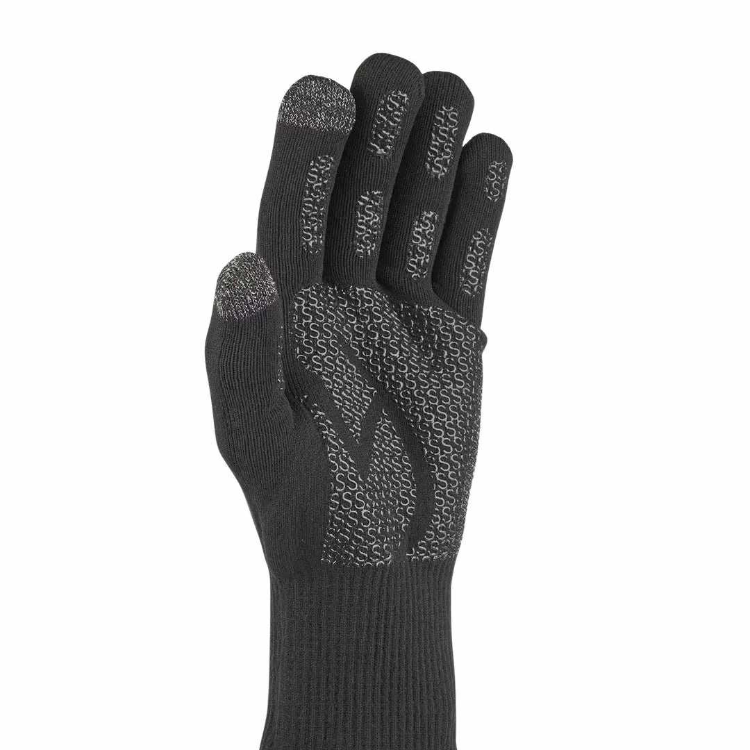 Sealskinz Anmer Waterproof All Weather Ultra Grip Knitted Gloves Special Offer Inside