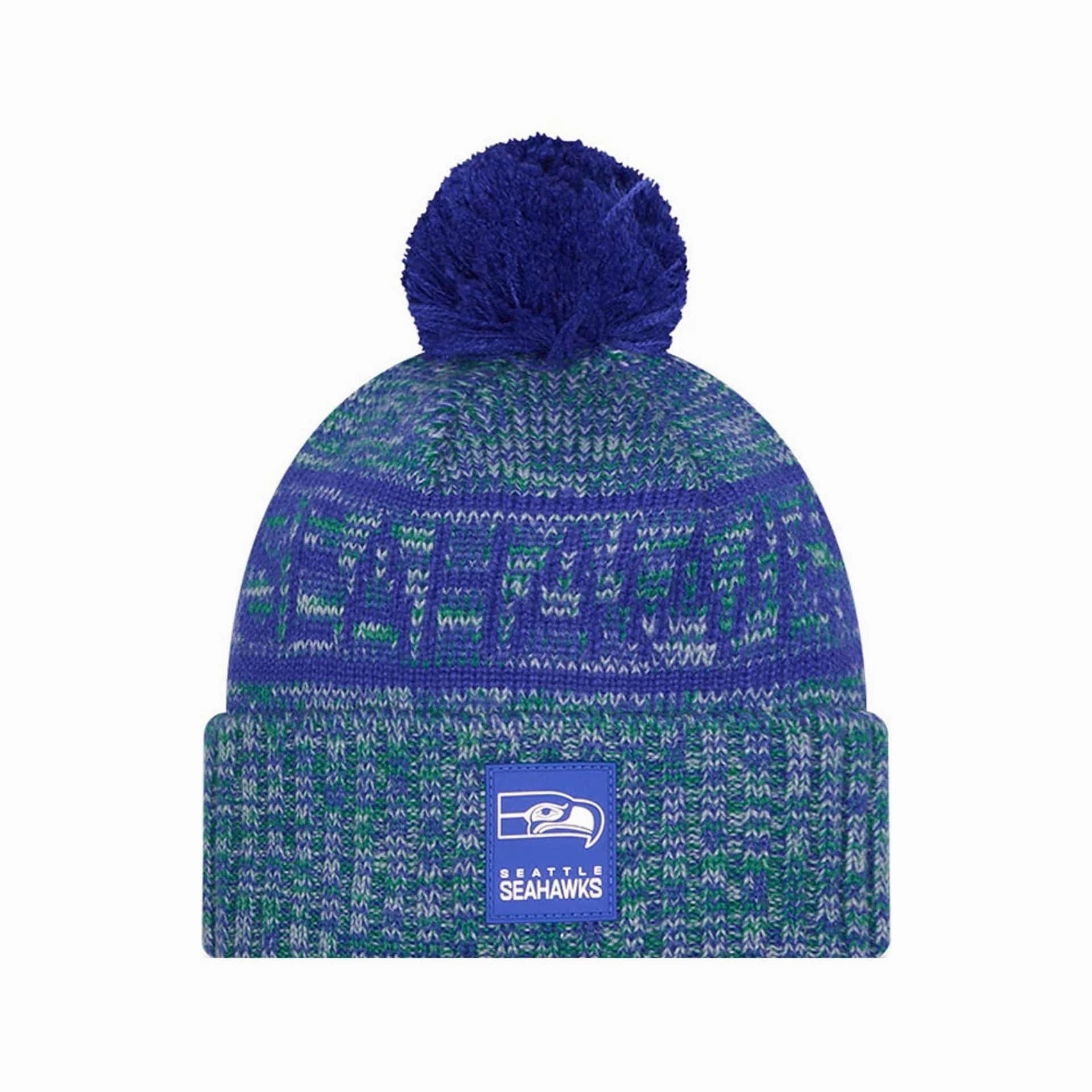 Seattle Seahawks Nfl Sideline Blue Sport Knit Beanie Hat Last Chance Steal Unmissable Deal Today