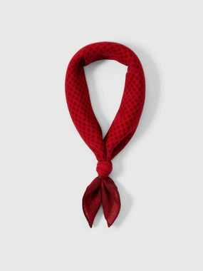 Selected Abbi Wool Bandana In Equestrian Red Gift Ideas Galore