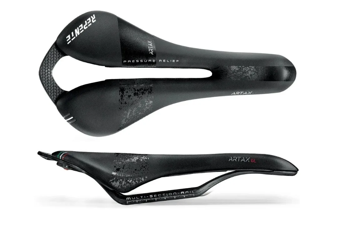 Selle Repente Artax GL  Carbon Saddle Black Mud - 165 Grams