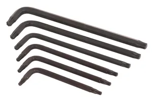 Set of wrenches with TX profile