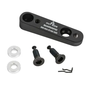 Shimano 160mm Flat Mount Disc Mount Adapter R160 - SM-MA-90-R160 D/D