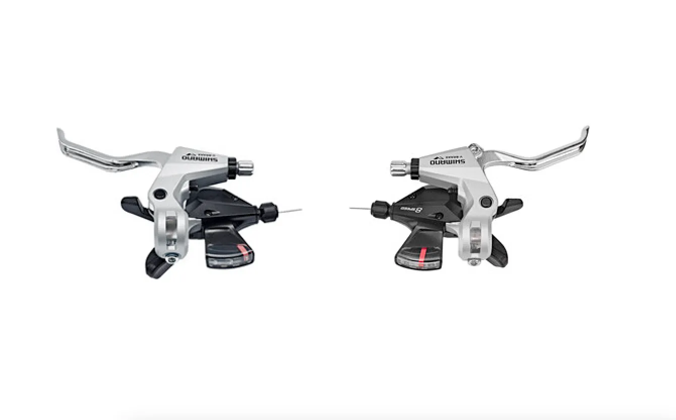 Shimano Acera ST-M310 Brake / Shifter Set - 3 x 8 Speed - Silver