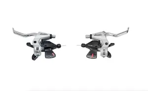 Shimano Acera ST-M310 Brake / Shifter Set - 3 x 8 Speed - Silver