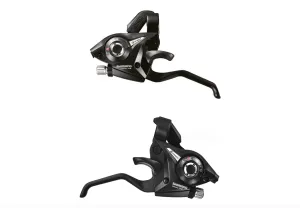 Shimano Altus ST-EF51 8 x 3 Speed Ezi Fire Shifter   Lever Set With Gear Cables