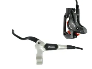 Shimano Deore M535 Disc Brake - Left Front - 850mm Hose - Silver