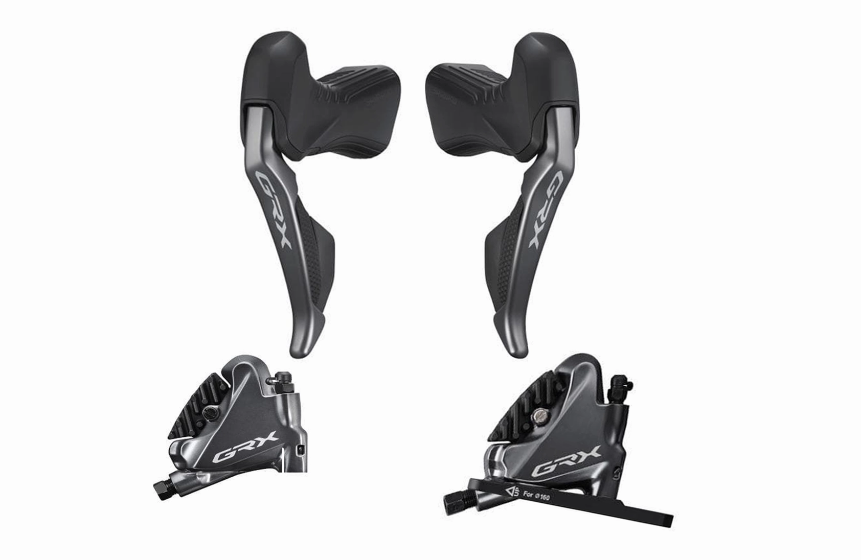 Shimano GRX ST-RX815 Di2 11 Speed Hydraulic Shifter Set - BR-RX810