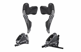 Shimano GRX ST-RX815 Di2 11 Speed Hydraulic Shifter Set - BR-RX810