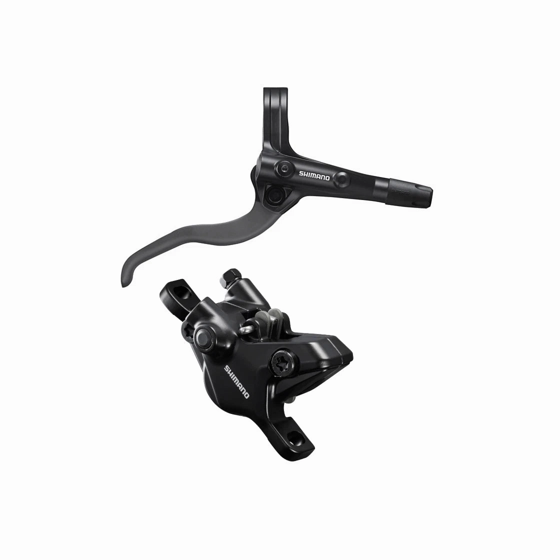 Shimano MT401 Hydraulic Disc Brake Set - Black / Silver