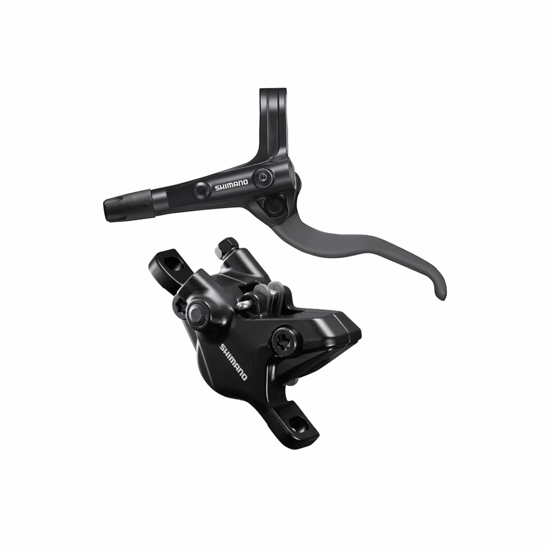 Shimano MT401 Hydraulic Disc Brake Set - Black / Silver