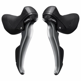Shimano R2000 Claris Dual Control STI Shifters - 2 x 8 Speed - Black