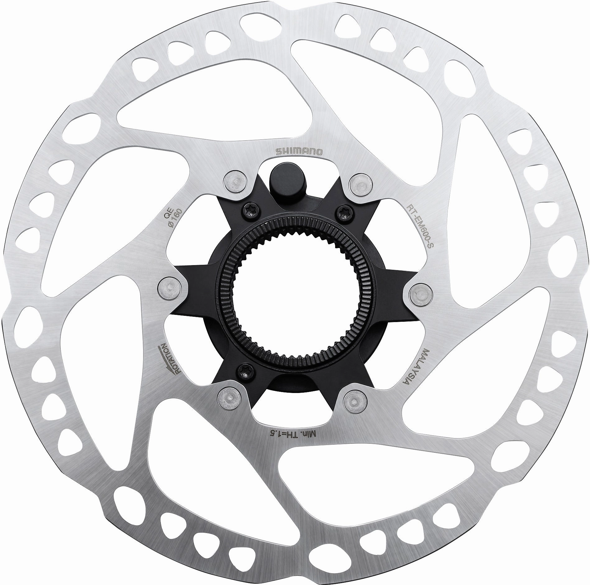 Shimano RT-EM600 Steps Center Lock Rotor With Magnet