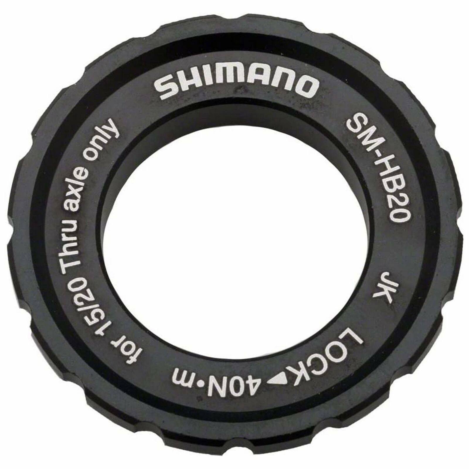 Shimano SM-HB20 Centerlock Rotor Lockring - Black