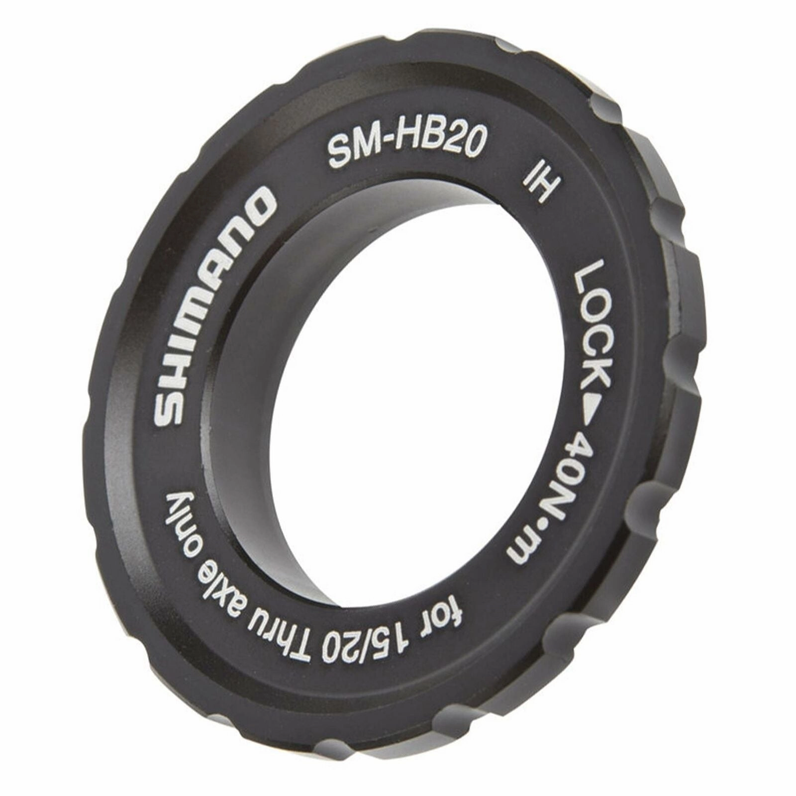 Shimano SM-HB20 Centerlock Rotor Lockring - Black