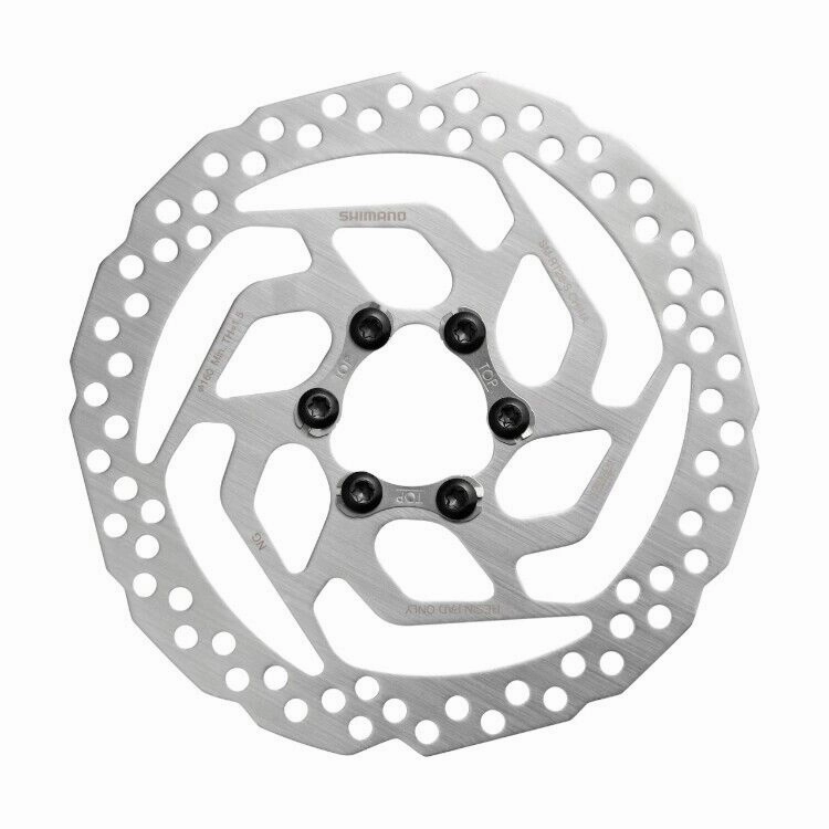Shimano SM-RT26 - 6 Bolt - Silver - Including Bolts