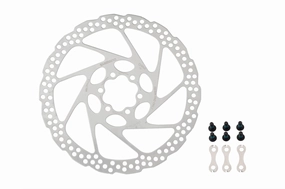 Shimano SM-RT56 6 Bolt Rotor - 160mm - Silver