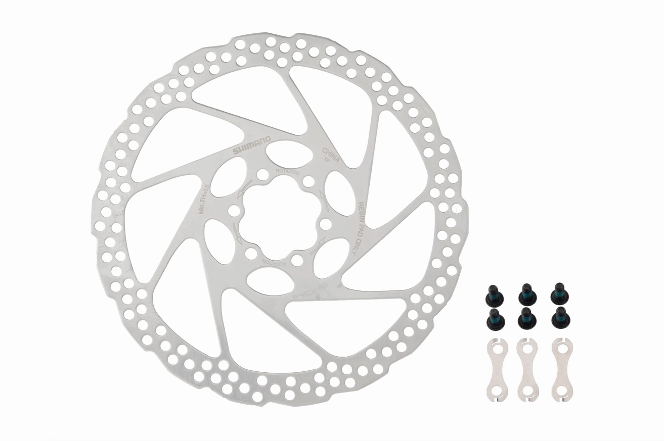 Shimano SM-RT56 6 Bolt Rotor - 160mm - Silver