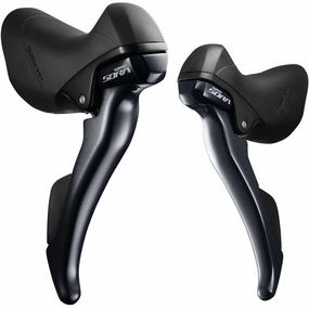 Shimano Sora R3000 2 x 9 Speed STI Shifter Set Including Inner Gear Cables