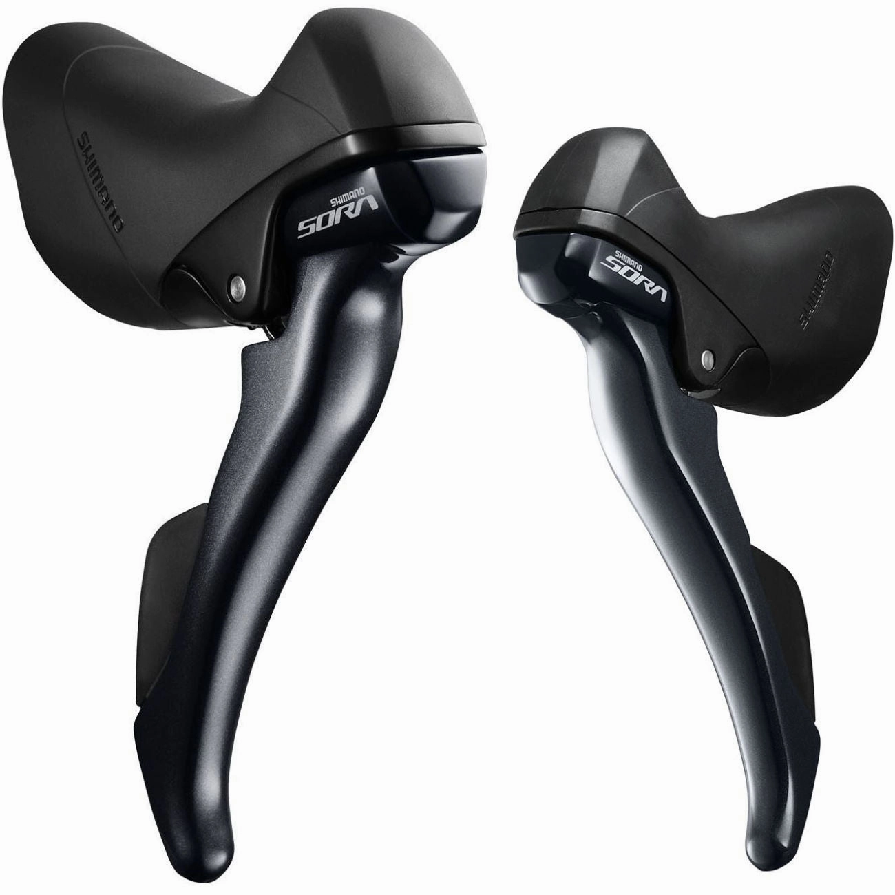 Shimano Sora R3000 2 x 9 Speed STI Shifter Set Including Inner Gear Cables