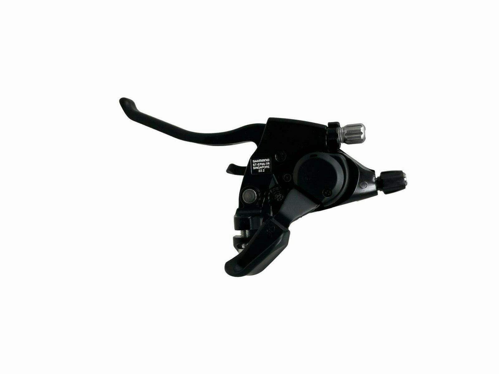 Shimano ST-EF65 7 Speed Right Hand Lever & Shifter - Silver / Black - With Cable