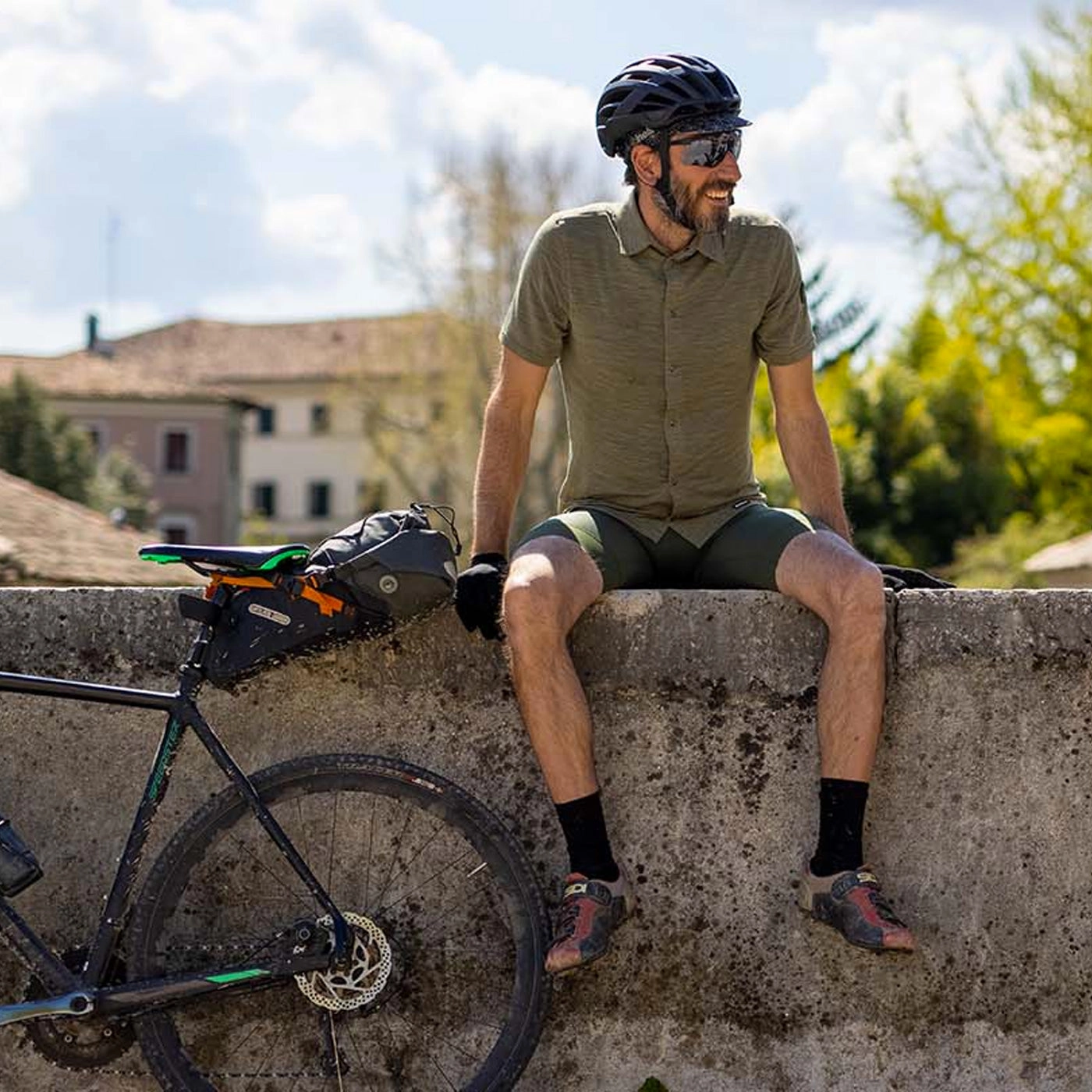 Shirt Santini Summer Gravel - Green