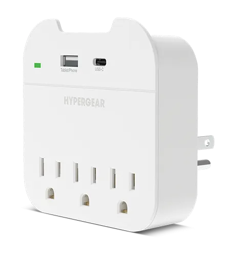 Multi Plug 5 Outlet Extender With Usb-C & Usb Ports | White Grab the Deal Now