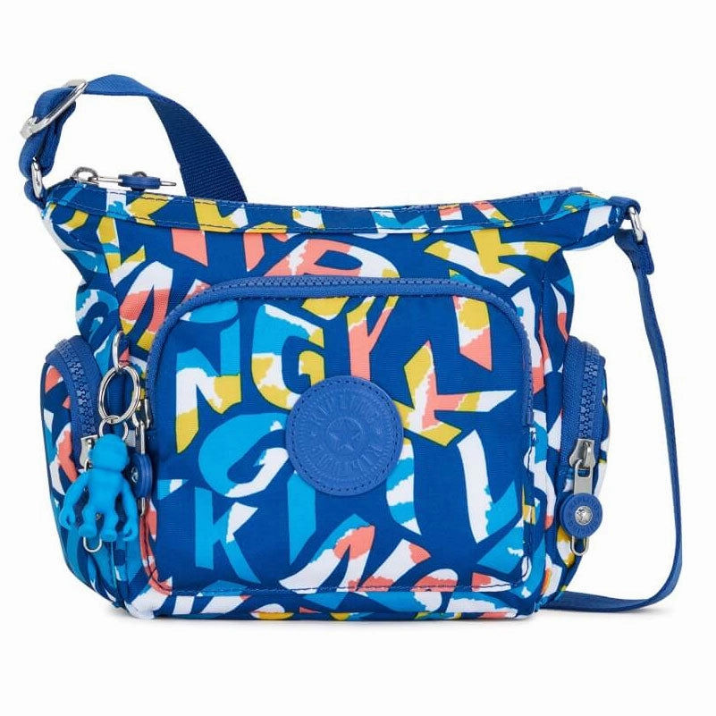Kipling Gabbie Mini Printed Crossbody Bag - Kipling Neon Limited Time Steal