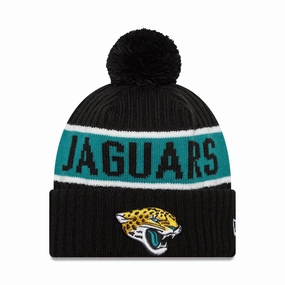 Clearance Sale Now Jacksonville Jaguars Nfl International Series Games London 2024 Black Sportknit Beanie Hat