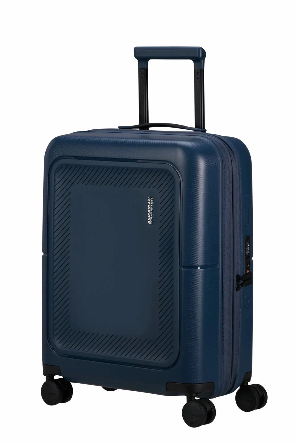 American Tourister Dashpop 55Cm Cabin Spinner - Expandable | Midnight Navy Special Deal Frenzy Trending Today Steal