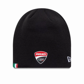 Ducati Corse Rubber Motor Logo Black Beanie Save Big Today Instant Savings Deal