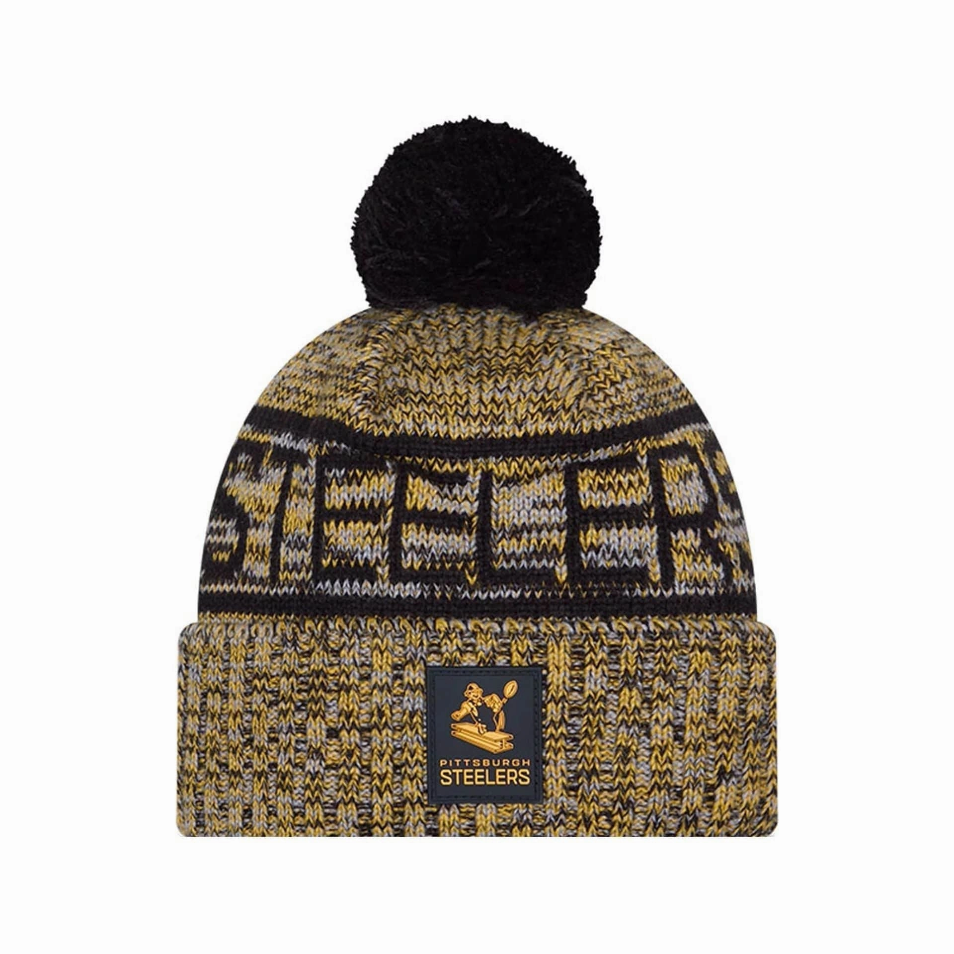 Hot Offer Frenzy Hot Pick Online Pittsburgh Steelers Nfl Sideline Black Sport Knit Beanie Hat