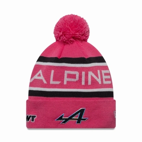 Grab It Fast Daily Hot Deal Alpine Racing Youth Replica Team Pink Cuff Knit Beanie Hat