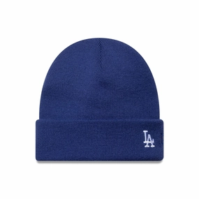 La Dodgers Mlb Mini Logo Dark Blue Cuff Knit Beanie Hat Shop Smart Save Price Drop Alert