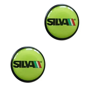 Silva Handlebar Tape Caps - Green