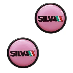 Silva Handlebar Tape Caps - Pink