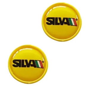 Silva Handlebar Tape Caps - Yellow