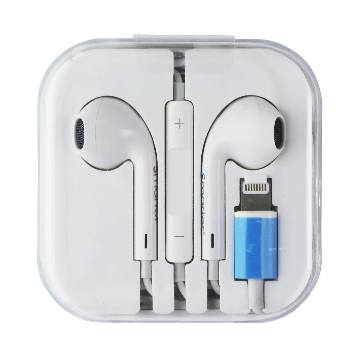 New Arrival Discount Deal Frenzy Today Smarter Wired Lightning 8-Pin Headphones - White
